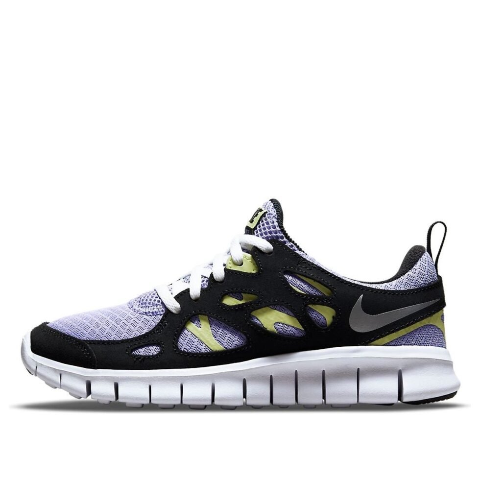 (GS) Nike Free Run 2 'Purple Pulse Light Lemon Twist' DD0163-500