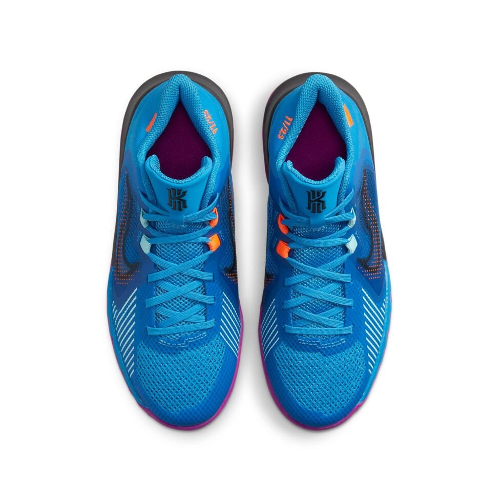 (GS) Nike Kyrie Flytrap 5 'Light Photo Blue Red Plum' DD0340-407 - Image 4
