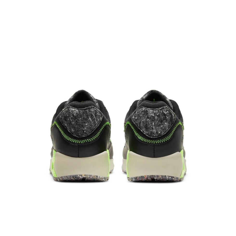 Nike Air Max 90 M2Z2 'Recycled Wool Pack - Black Electric Green' DD0383-001 - Image 5