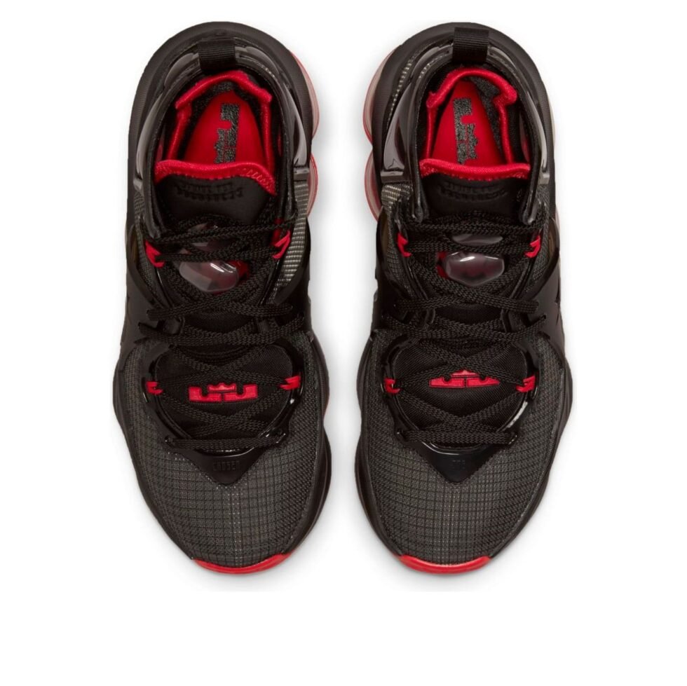 (GS) Nike LeBron 19 'Bred' DD0418-011 - Image 4