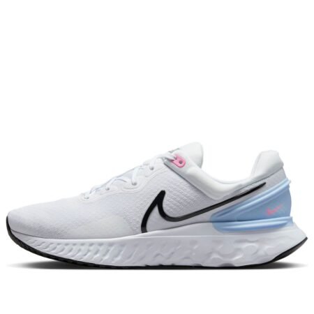 Nike React Miler 3 Road Running Shoes 'White Bright Crimson Obsidian' DD0490-102