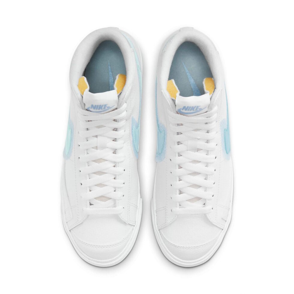 (WMNS) Nike Blazer Mid '77 'White Glacier Blue' DD0502-102 - Image 4