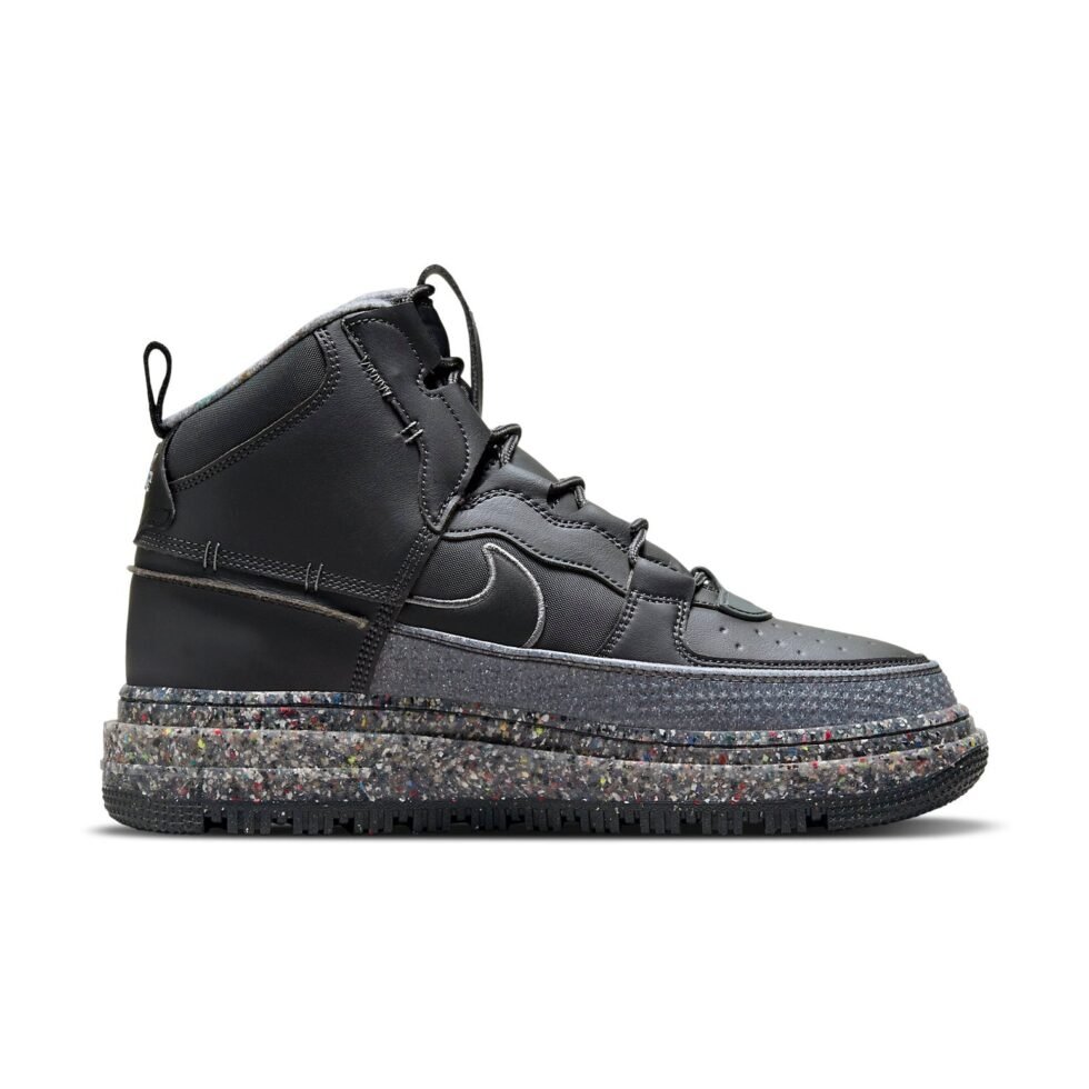 Nike Air Force 1 Boot NN 'Dark Smoke Grey Crater' DD0747-001 - Image 2