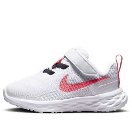 (TD) Nike REVOLUTION 6 'White Red' DD1094-101