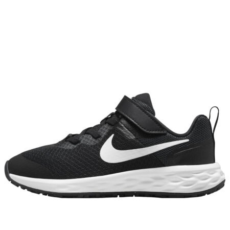 (PS) Nike Revolution 6 'Black White' DD1095-003