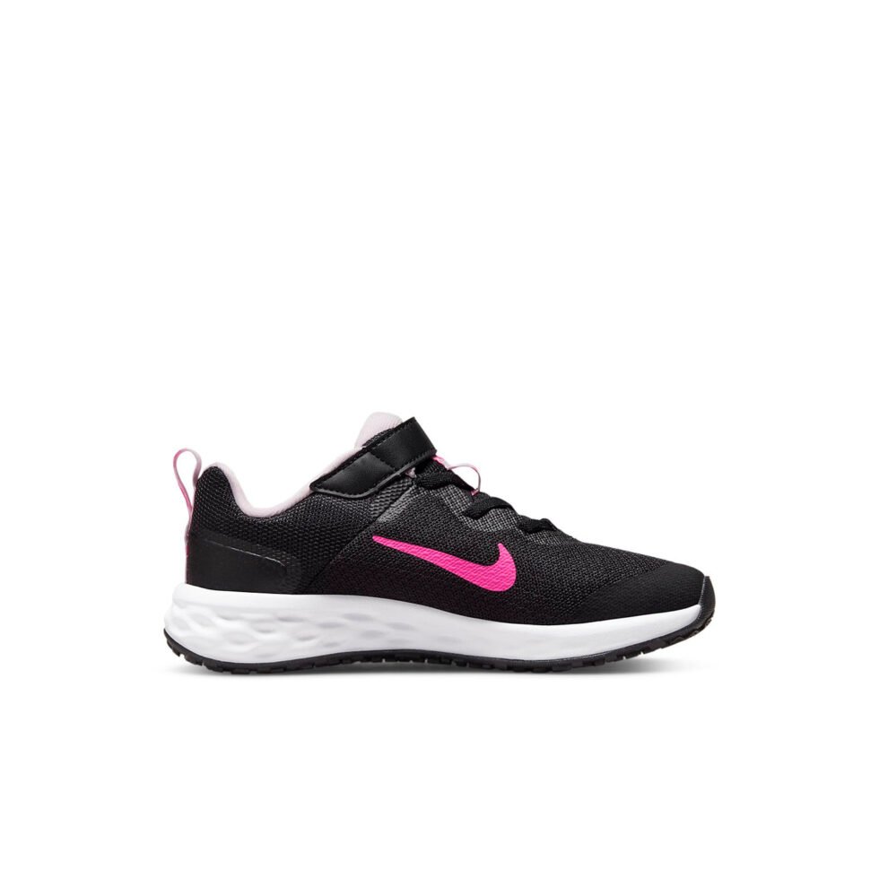 (PS) Nike Revolution 6 'Black Pink Foam' DD1095-007 - Image 2
