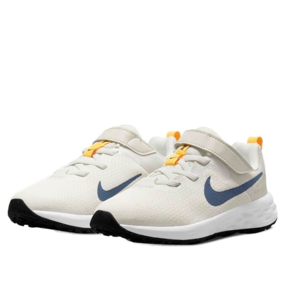 (PS) Nike Revolution 6 'White Diffused Blue' DD1095-100 - Image 3