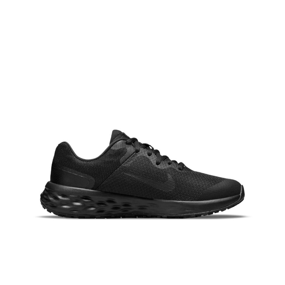 (GS) Nike Revolution 6 'Black Dark Smoke Grey' DD1096-001 - Image 2