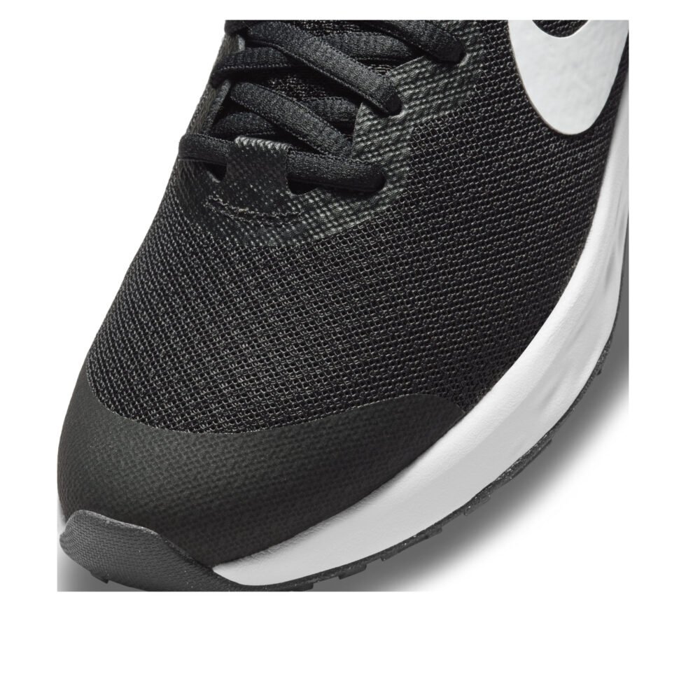 (GS) Nike Revolution 6 'Black White' DD1096-003 - Image 3