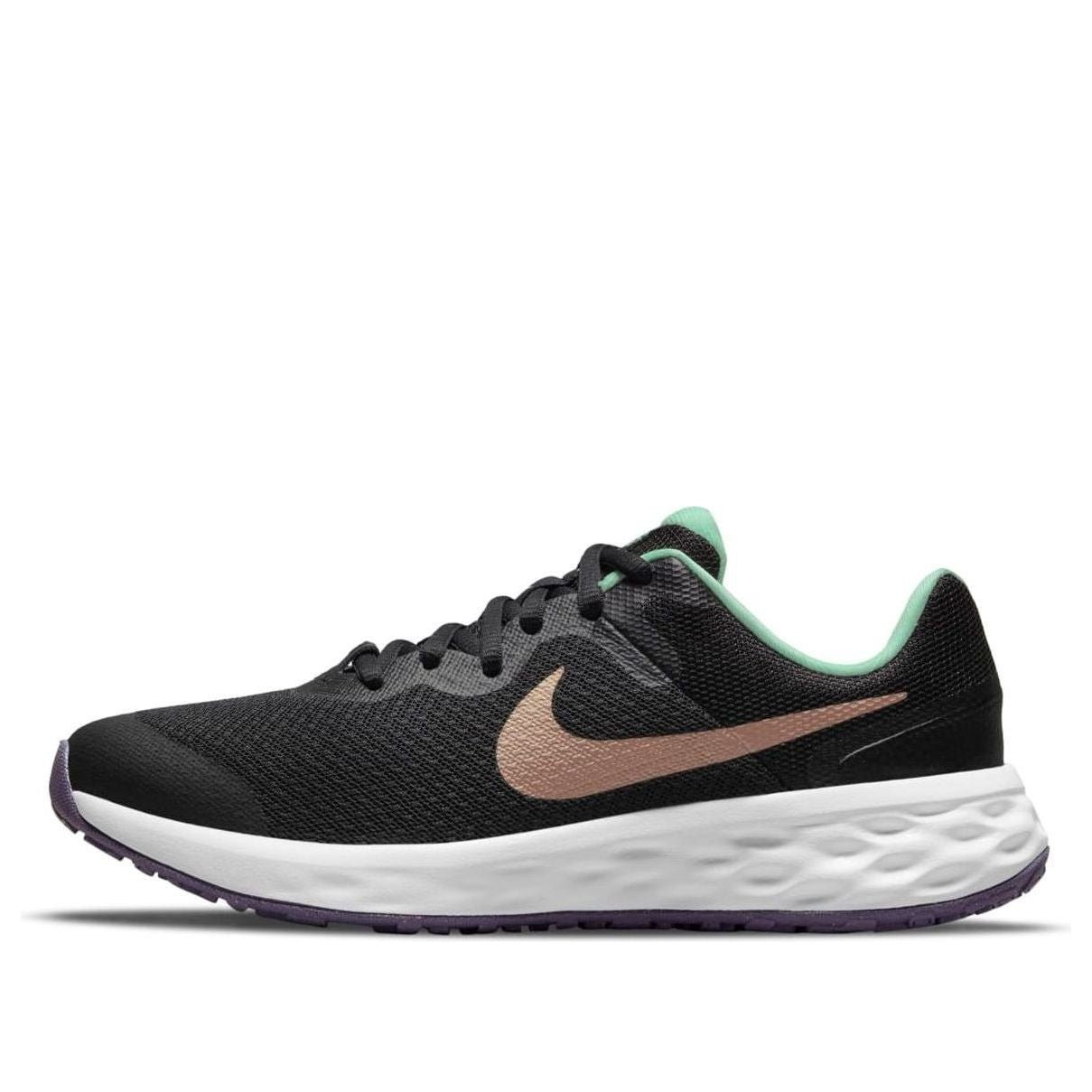 (GS) Nike Revolution 6 'Black Mint Foam' DD1096-005