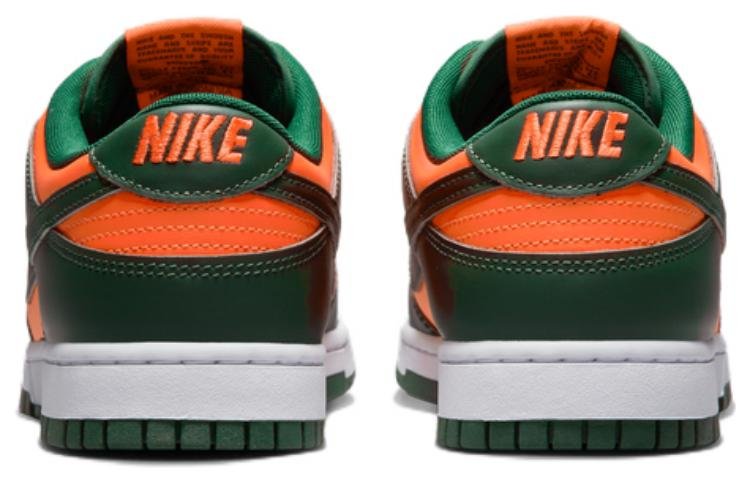 Nike Dunk Low 'Miami Hurricanes' DD1391-300 - Image 5