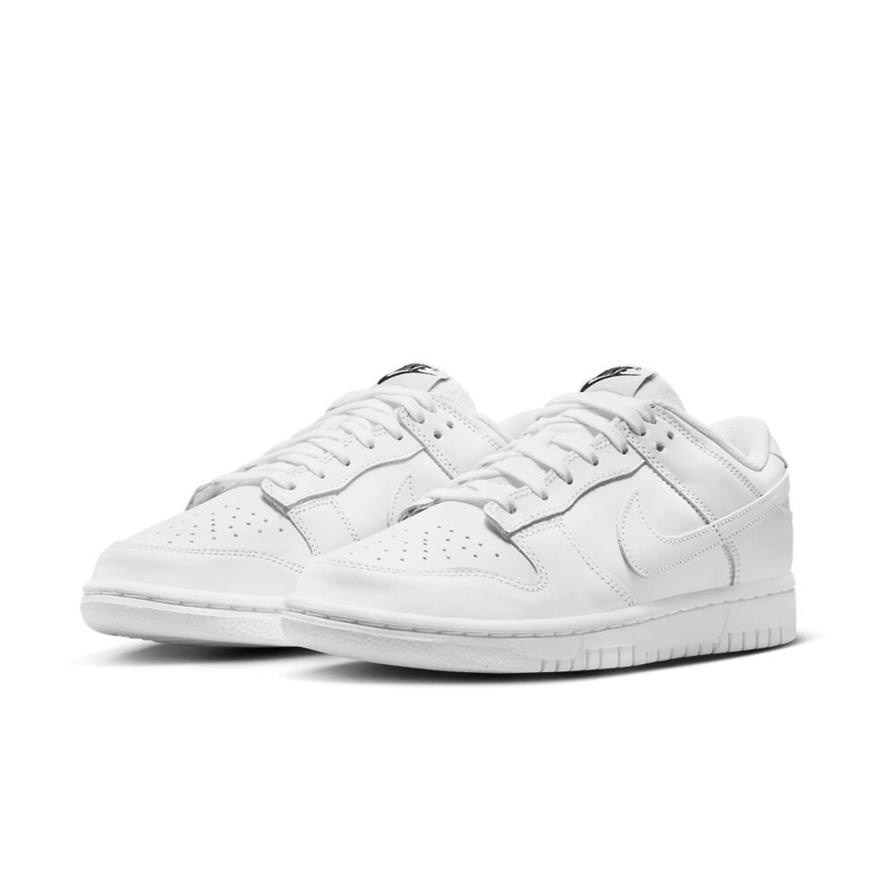 (WMNS) Nike Dunk Low 'Triple White' DD1503-109 - Image 3