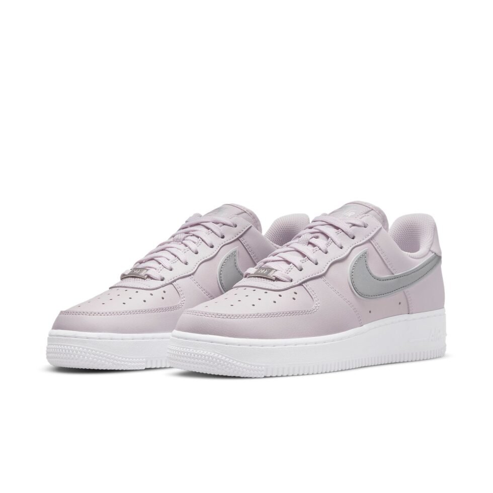 (WMNS) Nike Air Force 1 '07 Essential 'Venice Metallic Silver' DD1523-500 - Image 3