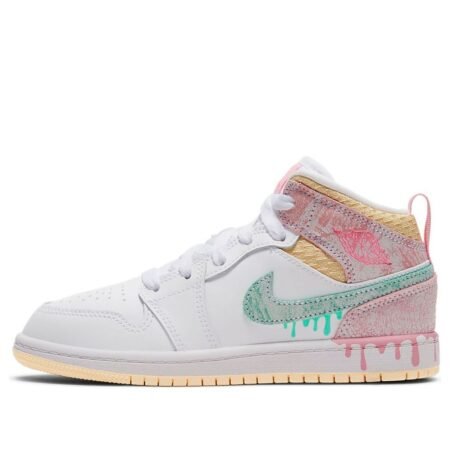 (PS) Air Jordan 1 Mid SE 'Ice Cream' DD1667-100