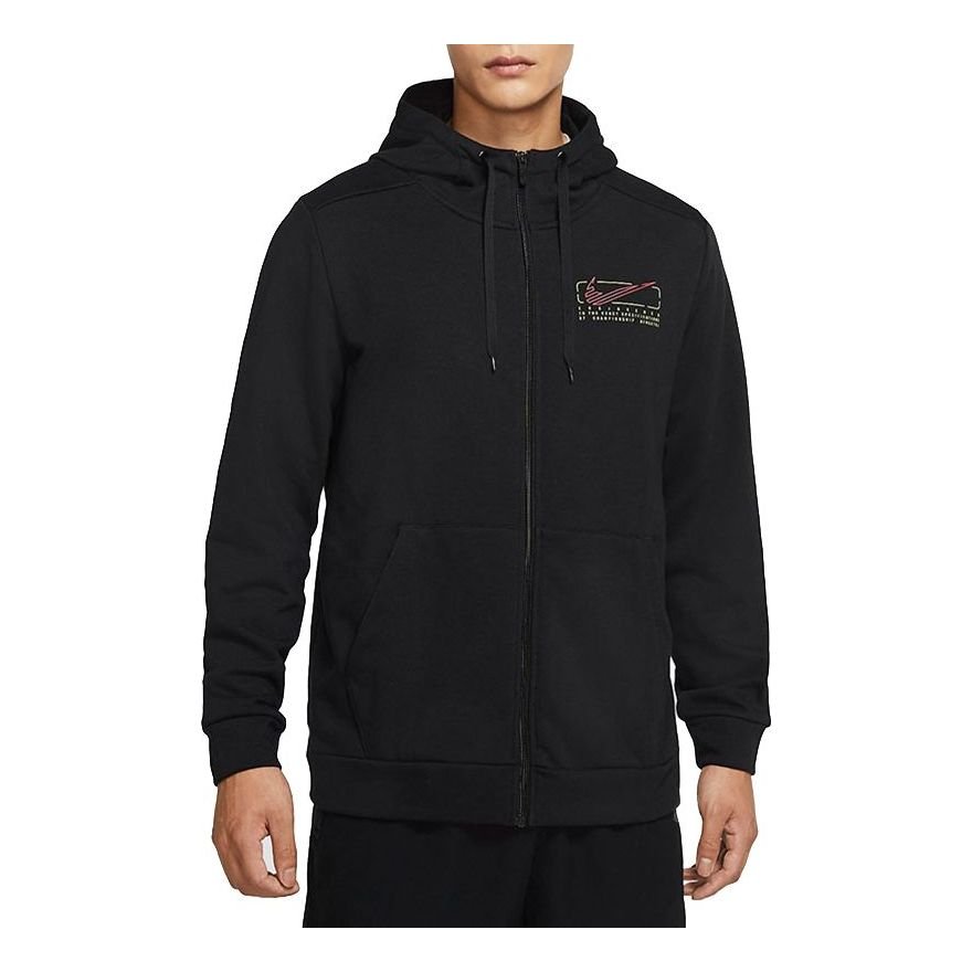 Nike Running Sports hooded casual Jacket Black DD1742-010