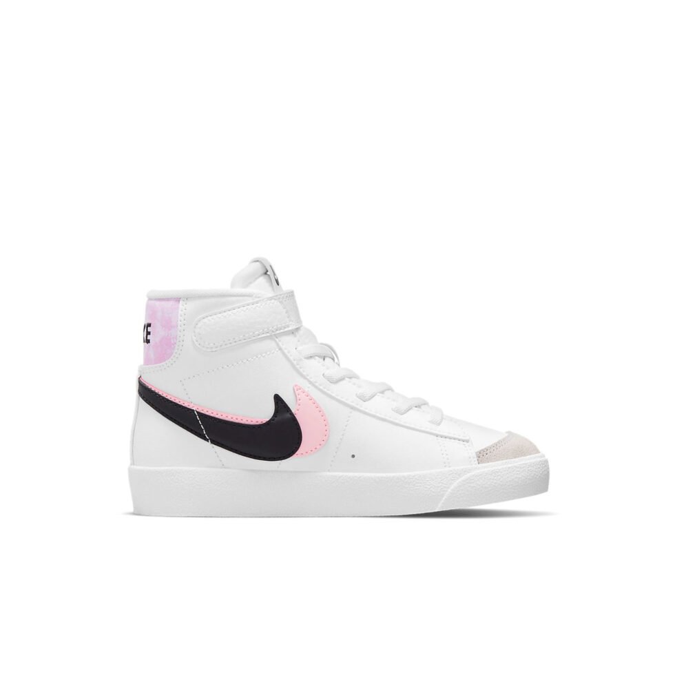(PS) Nike Blazer Mid '77 SE 'Double Swoosh - White Arctic Punch' DD1848-101 - Image 2