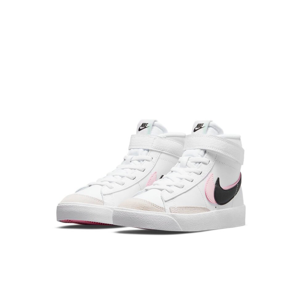 (PS) Nike Blazer Mid '77 SE 'Double Swoosh - White Arctic Punch' DD1848-101 - Image 3