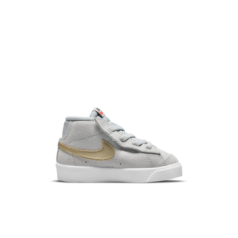 (TD) Nike Blazer Mid '77 'Grey Metallic Gold Star' DD1851-002 - Image 2