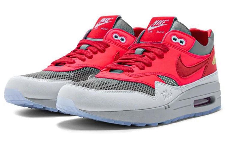 Nike x CLOT Air Max 1 'Kiss Of Death - Solar Red' DD1870-600 - Image 3