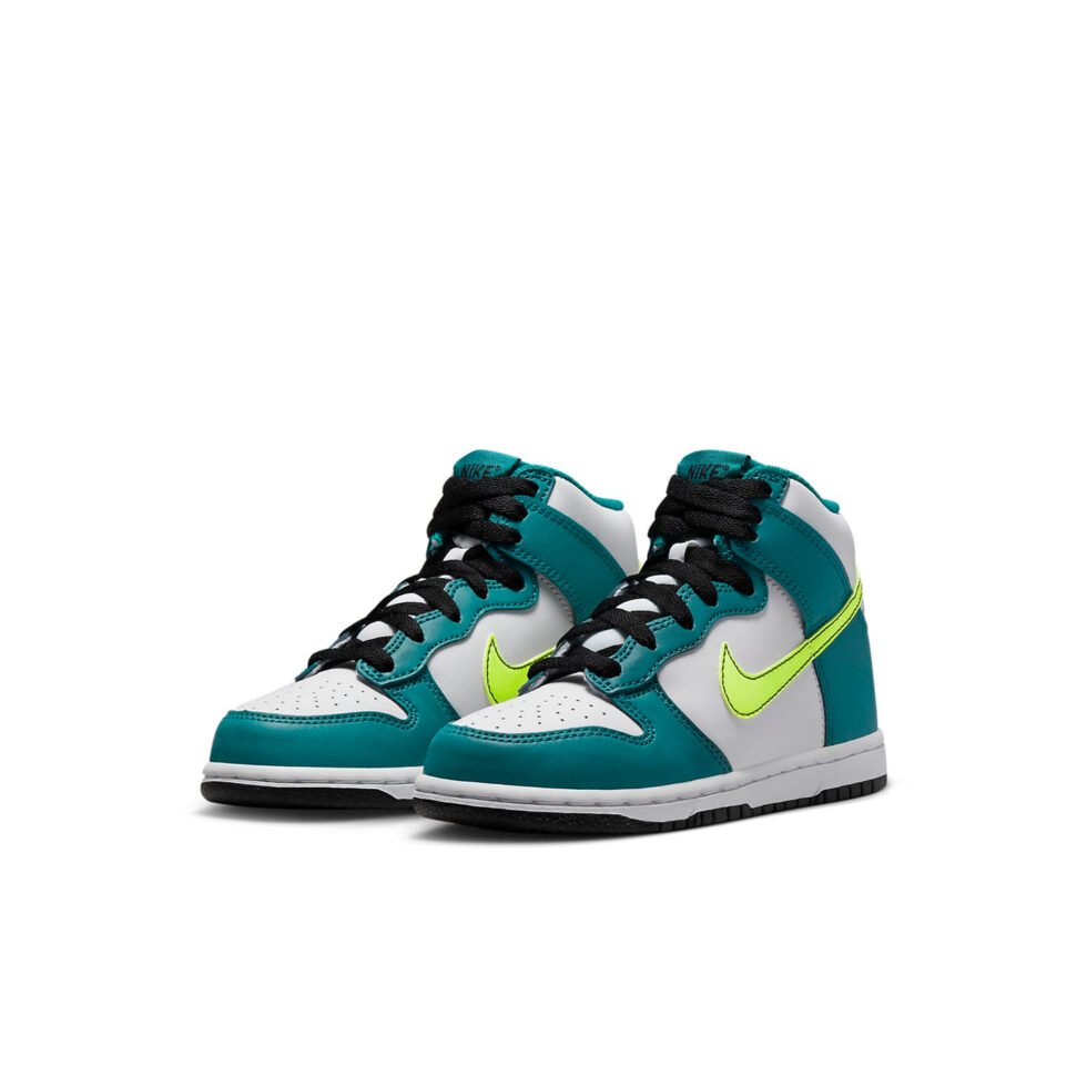 (PS) Nike Dunk High 'Bright Spruce Volt' DD2314-109 - Image 3