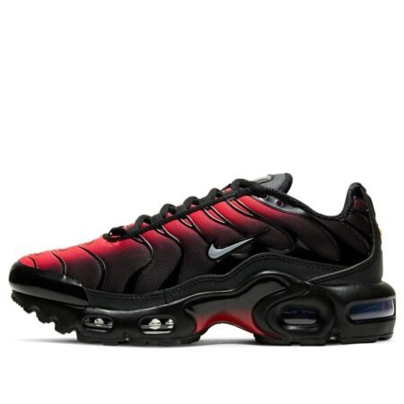 (GS) Nike Air Max Plus 'Black Crimson' DD3229-001