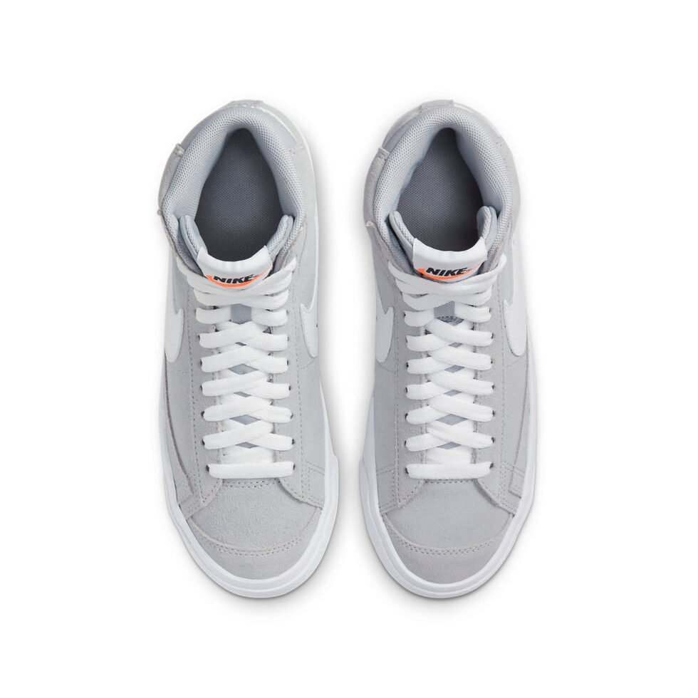 (GS) Nike Blazer Mid '77 'Wolf Grey' DD3237-001 - Image 4