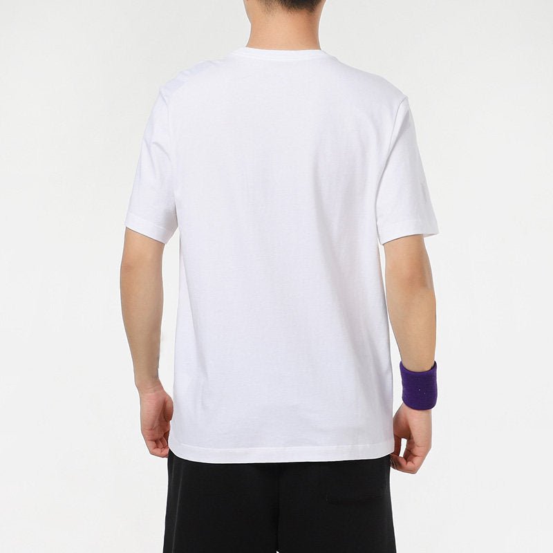 Air Jordan Aj5 '85 Printed Crew Neck Short-sleeved Men's White DD5260-100 - Image 4