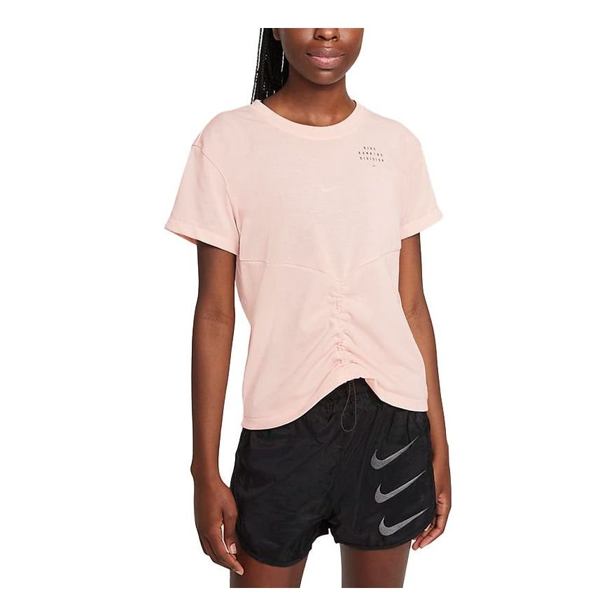 (WMNS) Nike Dri-FIT Run Division T-Shirts 'Orange' DD5316-864