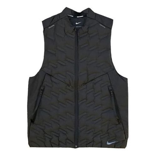 Nike Therma-Fit Adv Repel Light waterproof Running Sports Down Vest Black DD5696-010
