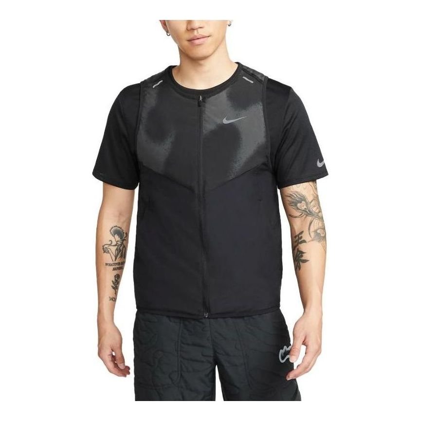 Nike Aero Layer Wild Run Reversible Repel T-Shirt 'Black' DD6208-010