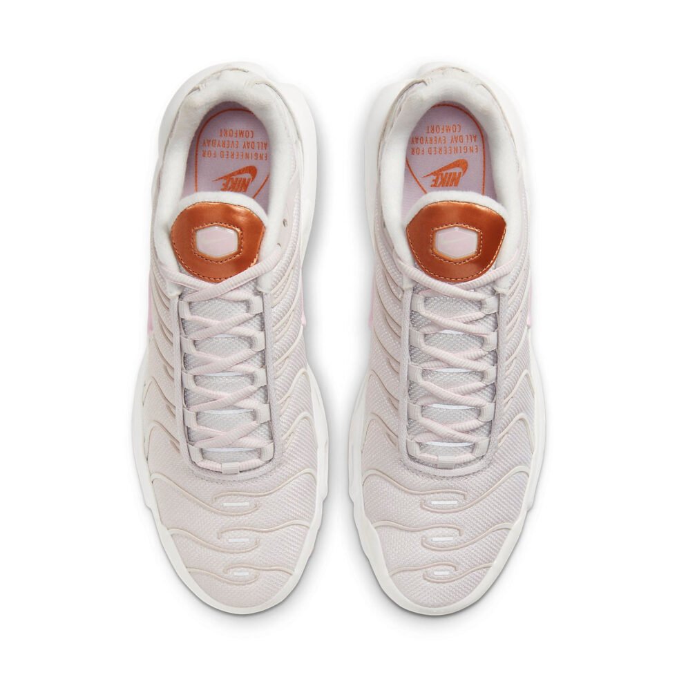 (WMNS) Nike Air Max Plus 'Vast Grey Metallic Copper' DD6612-001 - Image 4