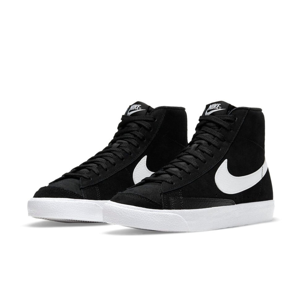 (WMNS) Nike Blazer Mid '77 'Black White' DD6613-001 - Image 3