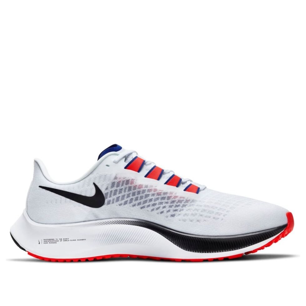 Nike Air Zoom Pegasus 37 'White Concord' DD8348-100 - Image 2