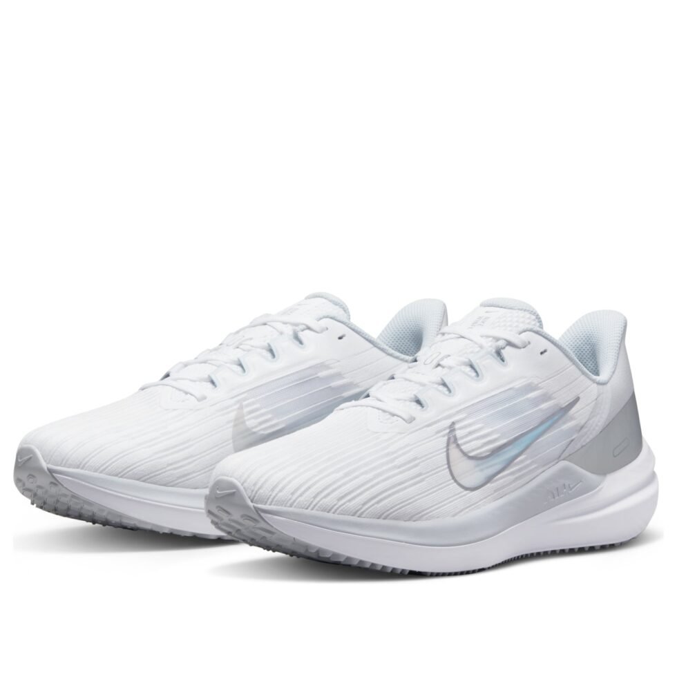 (WMNS) Nike Air Zoom Winflo 9 'White Pure Platinum' DD8686-100 - Image 4