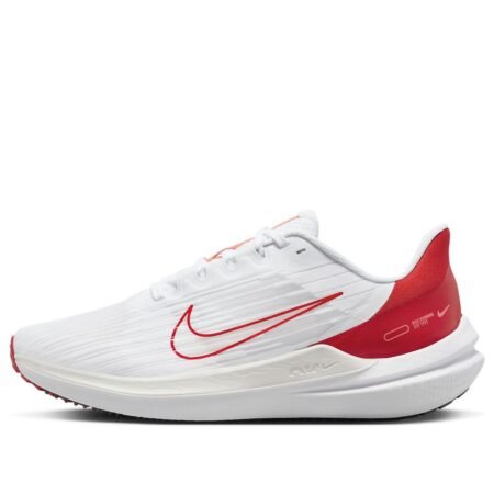 (WMNS) Nike Air Zoom Winflo 9 'White Red' DD8686-102