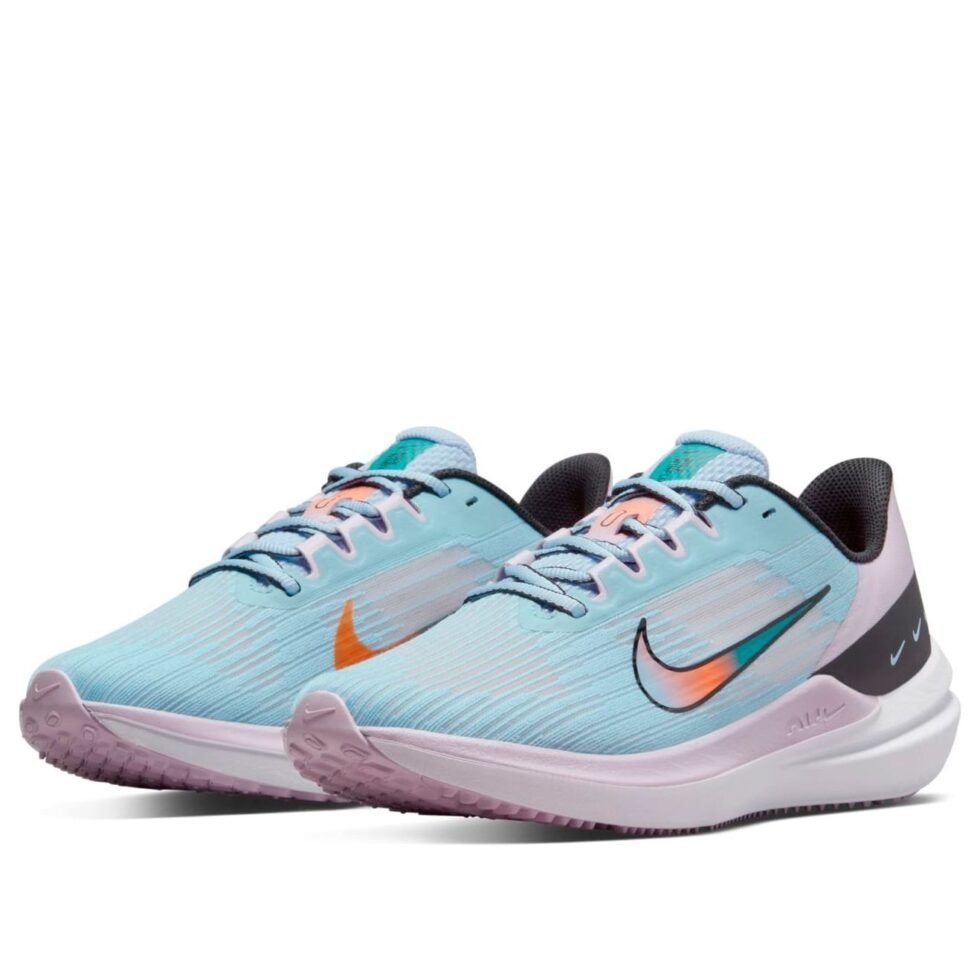 (WMNS) Nike Air Zoom Winflo 9 'Blue Pink' DD8686-500 - Image 3