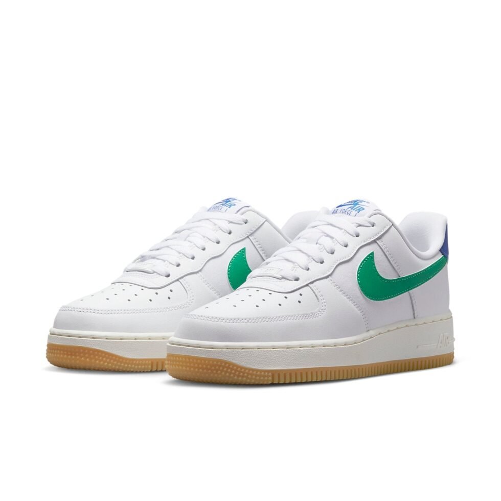 (WMNS) Nike Air Force 1 '07 'White Stadium Green' DD8959-110 - Image 3