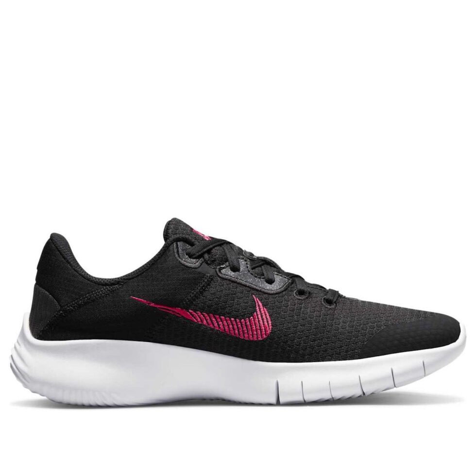 (WMNS) Nike Flex Experience Run 11 Next Nature 'Black Rush Pink' DD9283-003 - Image 2