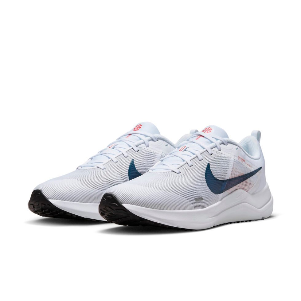 Nike Downshifter 12 'White Valerian Blue' DD9293-101 - Image 3