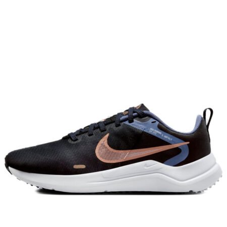 (WMNS) Nike Downshifter 12 'Black Diffuse Blue Bronze' DD9294-010