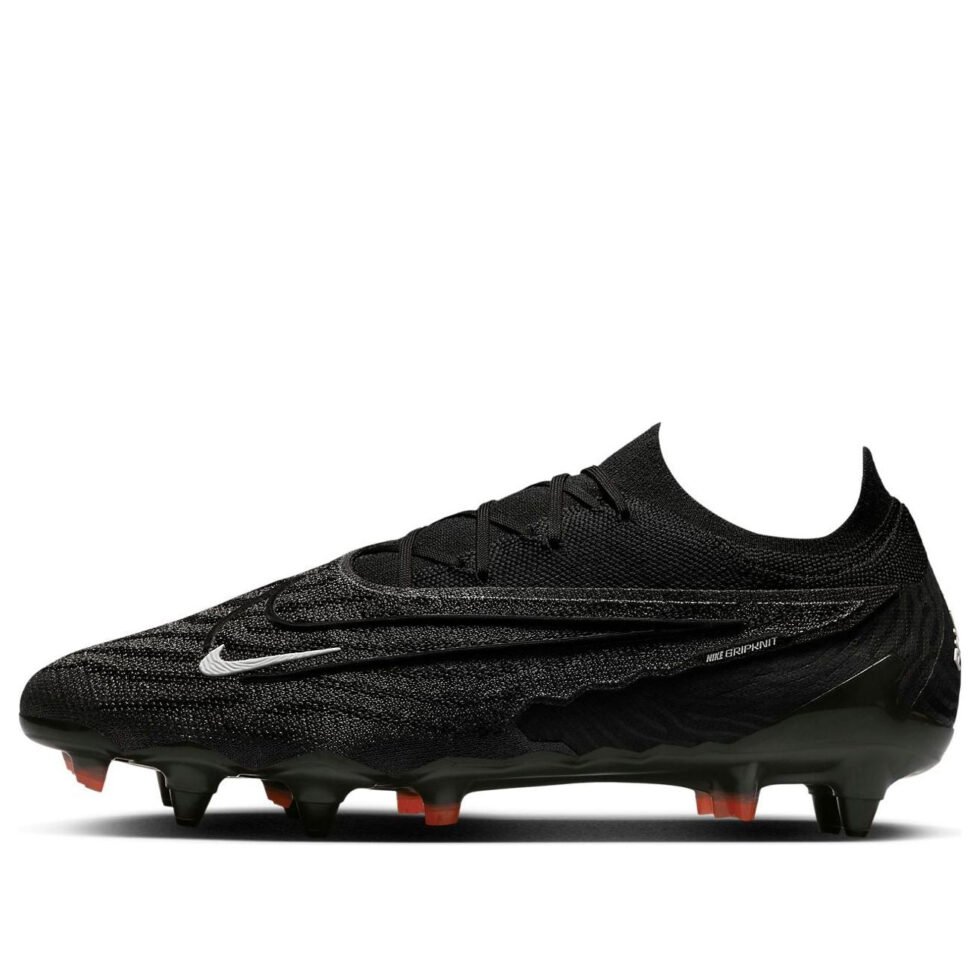 Nike Phantom GX Elite SG Pro AC Gripknit 'Black Total Orange' DD9443-010