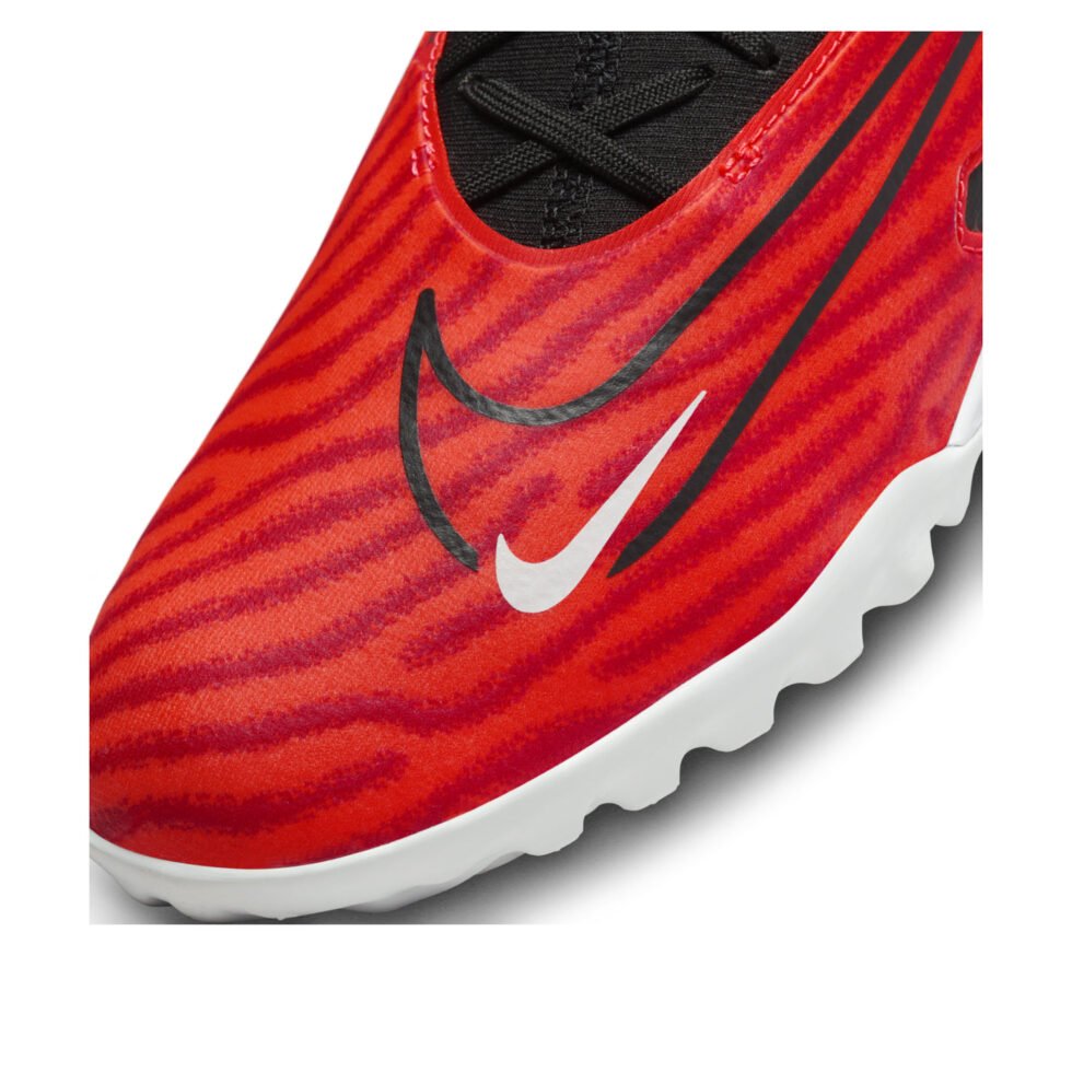 Nike React Phantom GX Pro TF 'Bright Crimson Black' DD9466-600 - Image 5