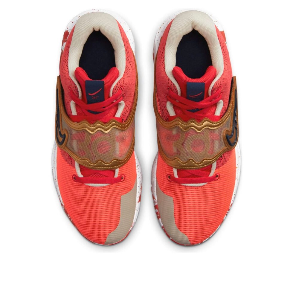 Nike KD Trey 5 X 'University Red Metallic Gold' DD9538-600 - Image 4