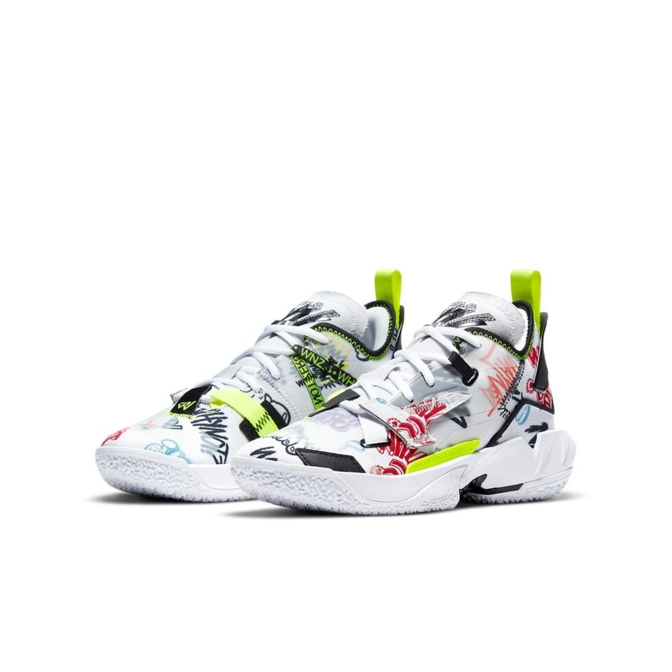 (GS) Air Jordan Why Not Zer0.4 'Graffiti' DD9659-007 - Image 3
