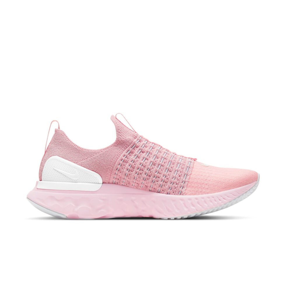 (WMNS) Nike React Phantom Run Flyknit 2 'Pink Glaze' DH0130-600 - Image 2