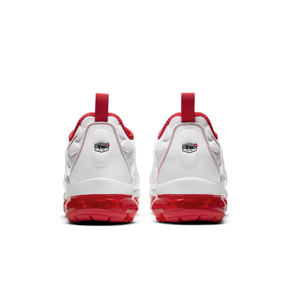 Nike Air VaporMax Plus 'White University Red' DH0279-100 - Image 5