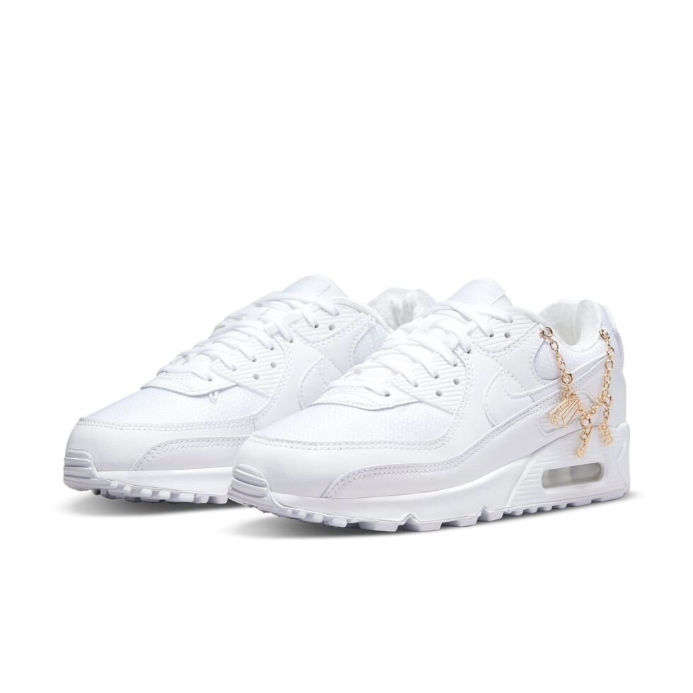 (WMNS) Nike Air Max 90 Premium 'Lucky Charms' DH0569-100 - Image 3