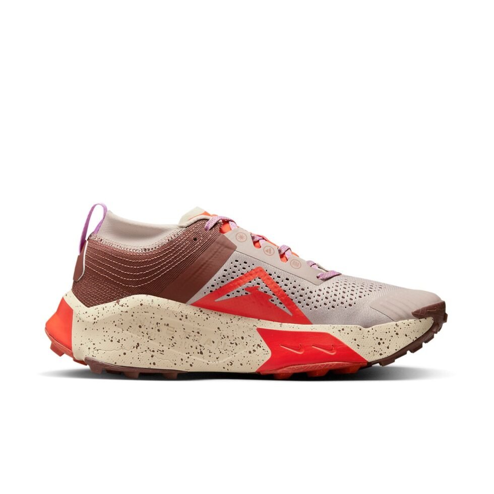 Nike ZoomX Zegama Trail 'Diffused Taupe Dark Pony Sand Drift Picante Red' DH0623-200 - Image 2