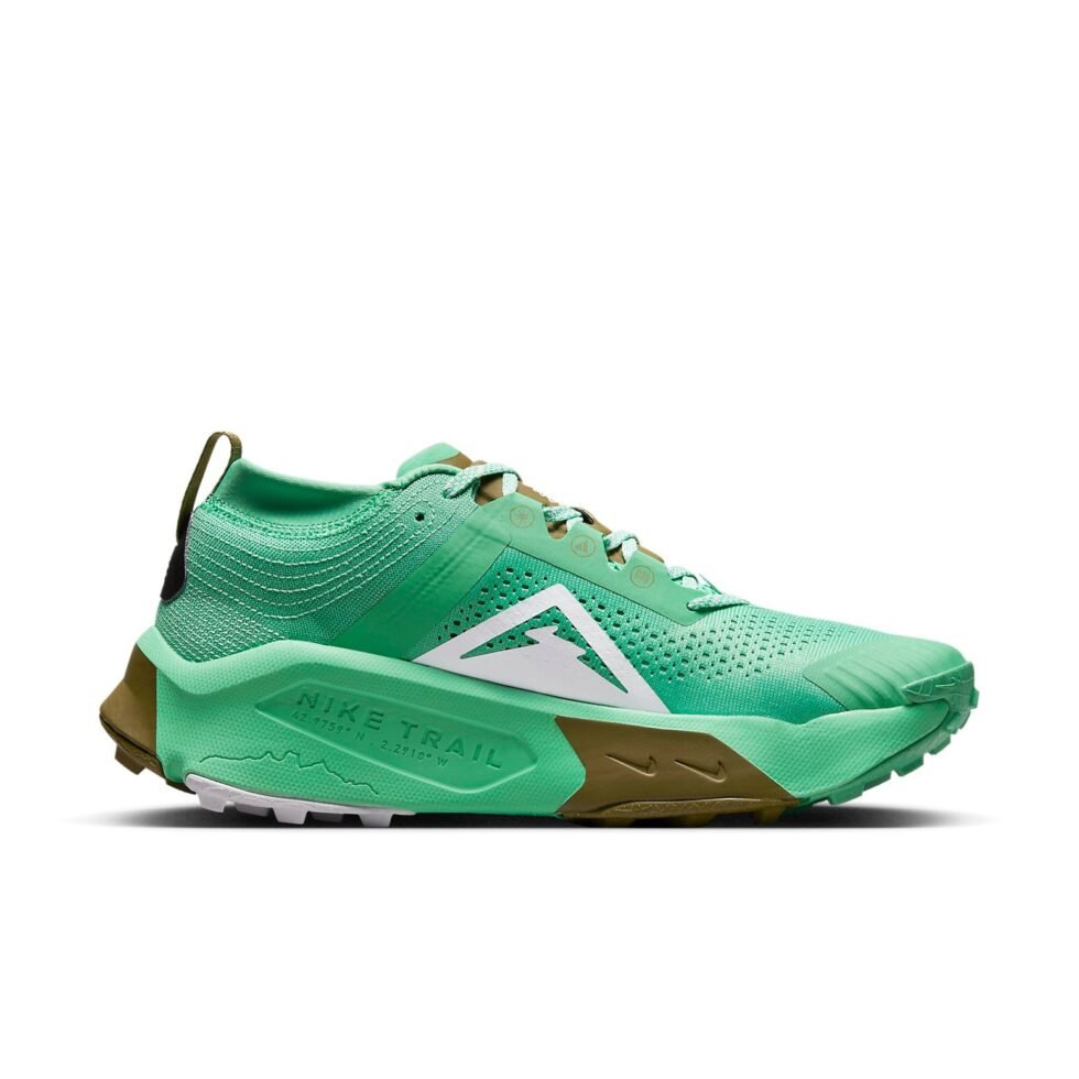 Nike ZoomX Zegama Trail 'Spring Green Olive Flak' DH0623-302 - Image 2