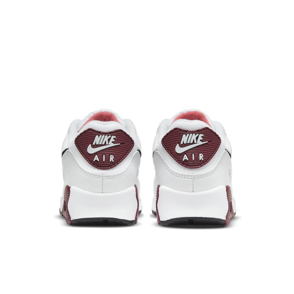 (WMNS) Nike Air Max 90 'White Dark Beetroot' DH1316-100 - Image 5